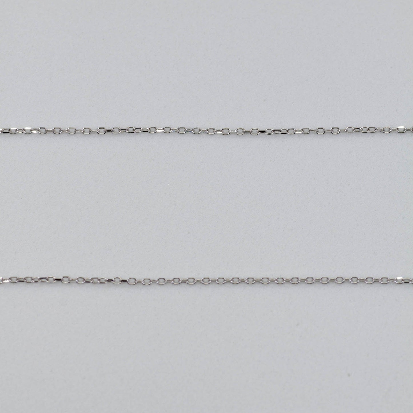 '100 Ways' Adjustable White Gold Chain |