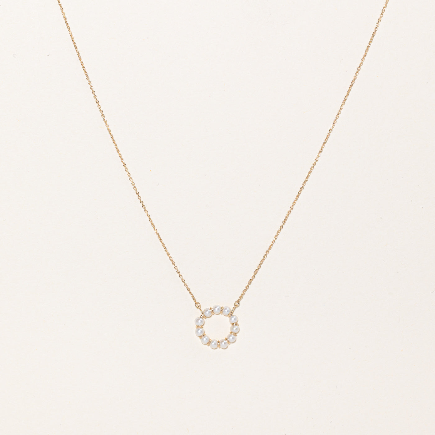100 Ways' Freshwater Pearl Wreath Pendant Necklace | 18 |