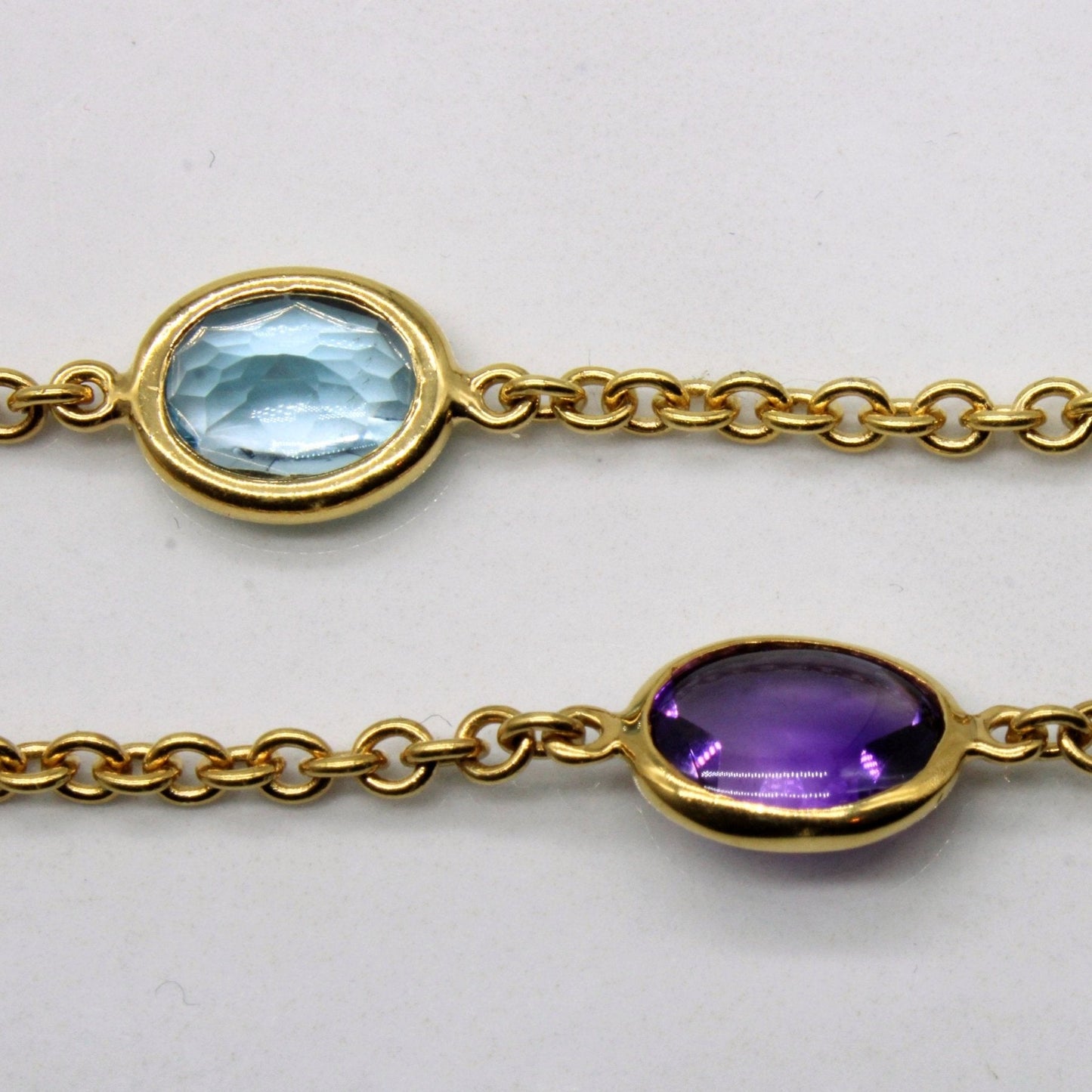 Birks' Multi Gem Drop Necklace | 26.30ctw | 16 |