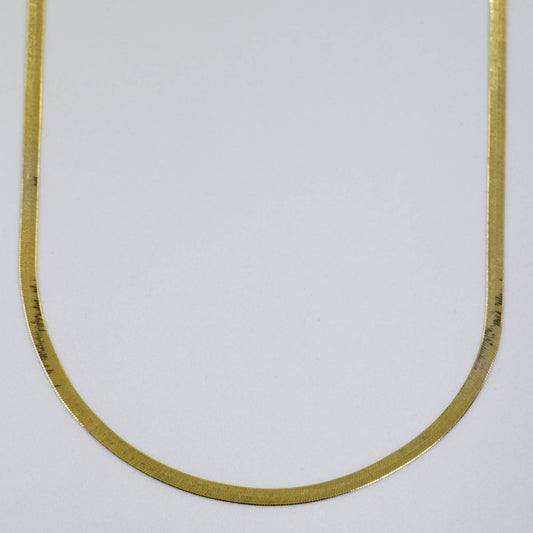 100 Ways' 4mm Herringbone Chain | 18 |