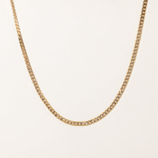 Birks' 14K Yellow Gold Curb Link Chain | 3.89mm | 26