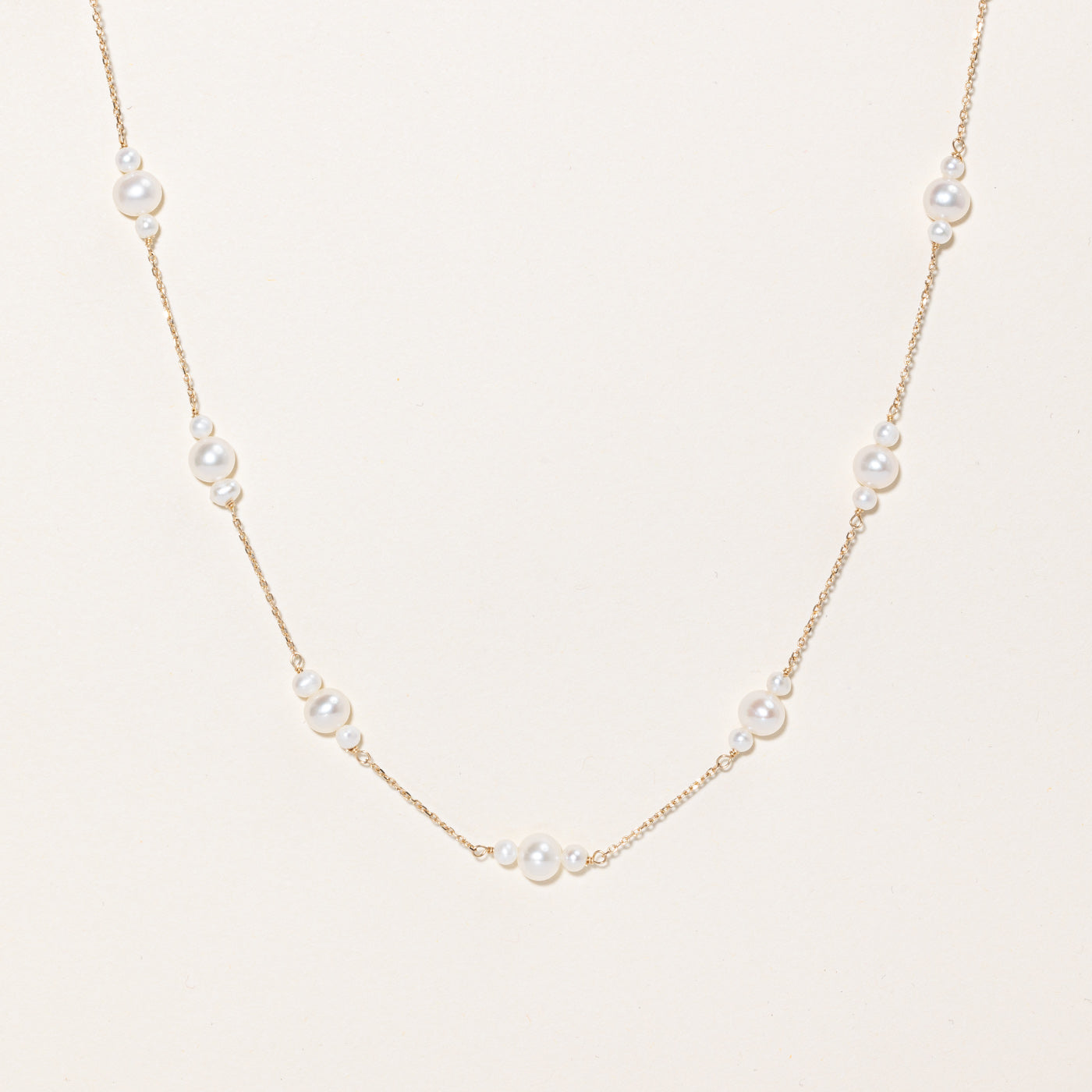 100 Ways' White Freshwater Pearl Necklace | 16 |