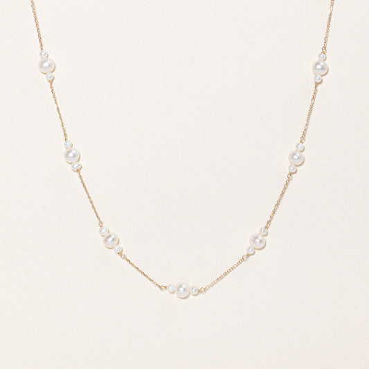 100 Ways' White Freshwater Pearl Necklace | 16 |