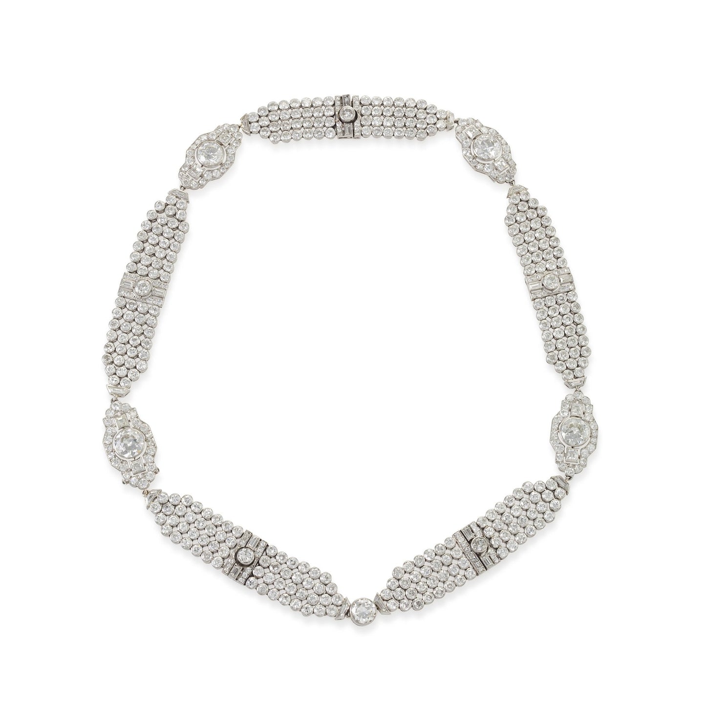 Convertible Diamond Collar Necklace