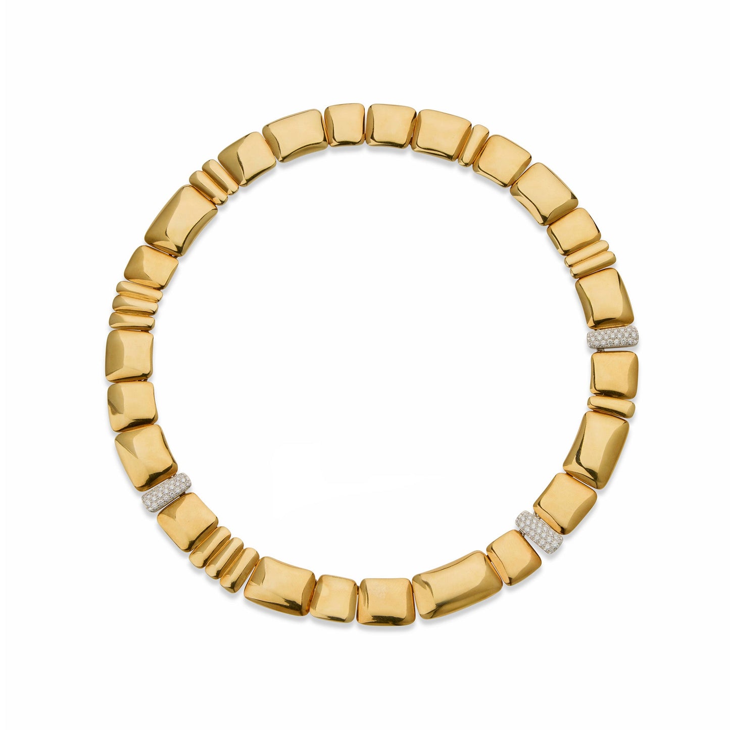 Angela Cummings for Tiffany & Co. Asymmetrical 18K Gold Necklace