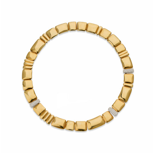 Angela Cummings for Tiffany & Co. Asymmetrical 18K Gold Necklace