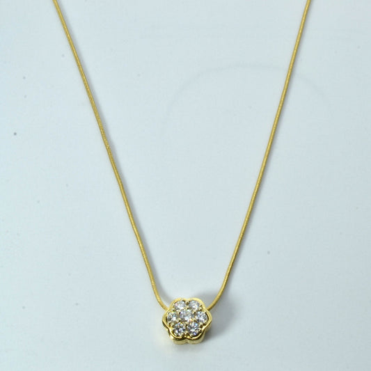 Birks' Cluster Set Diamond Necklace | 0.50ctw | 18|