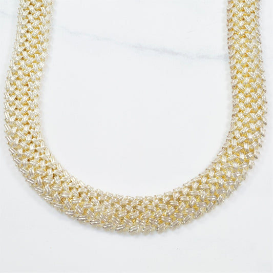 Birks' Woven Silver Necklace | 18 |