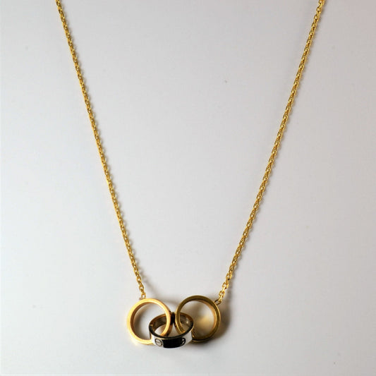 Cartier' Inspired Gold Necklace | 16 |