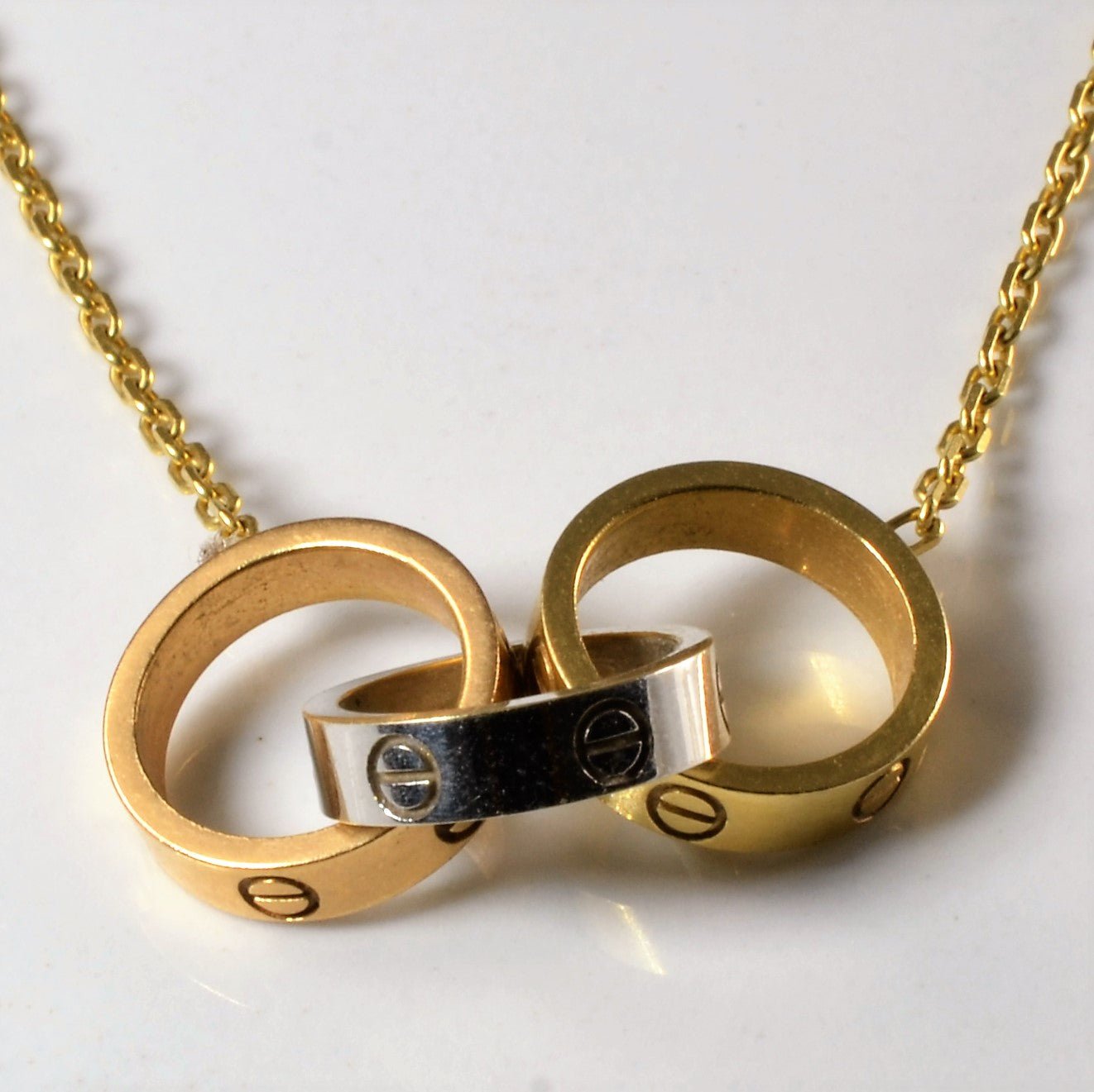 Cartier' Inspired Gold Necklace | 16 |